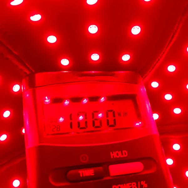 шлем лазера 660nm 850nm красный, портативный рост волос шляпы красного света