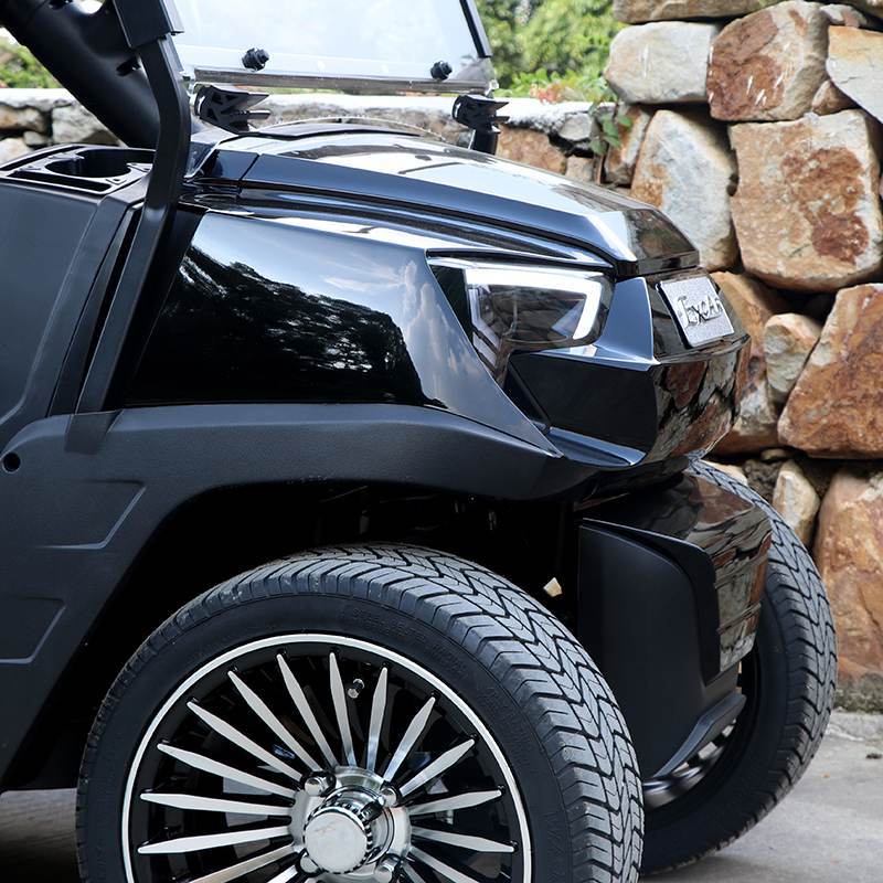 Electric Golf Carts Equipped with Intelligent Onboard Charger and AC Control System Ensuring Energy and Long Battery Life