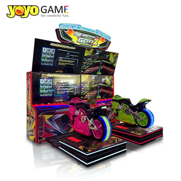 Quatrième machine à arcade à écran de moto