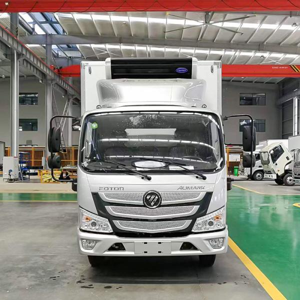 ≤500Nm Maximum Torque Foion 4x2 Fresh Fruit Preservation Refrigerated Vehicle with Euro 3 Emission Standard and Energy