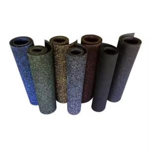 Dirt Resistant Gym Rubber Flooring Rolls 3mm - 12mm Anti Slip Floor Mat Roll