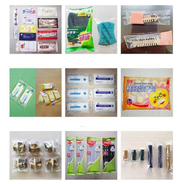 Small Stainless Steel Type Horizontal Biscuit Packing Cookies Chocolate Bar Pillow Packaging Machine