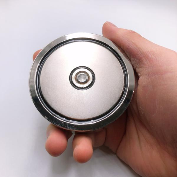 500 Lbs Pull Force Round Neodymium Fishing Magnet With Countersunk Hole