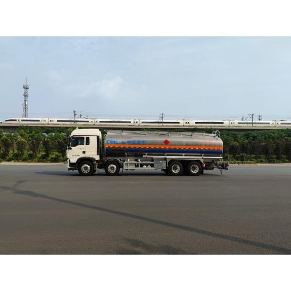 CIMC LINYU 8*4 30m3 SINO Aluminum Alloy Diesel Tanker Truck for Liquid Fuel Transport