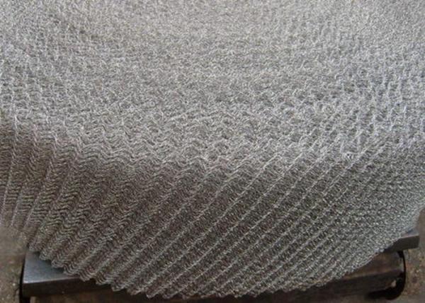 Stainless Steel Knitted Wire Mesh 0.10mm -0.45mm Wire Diameter