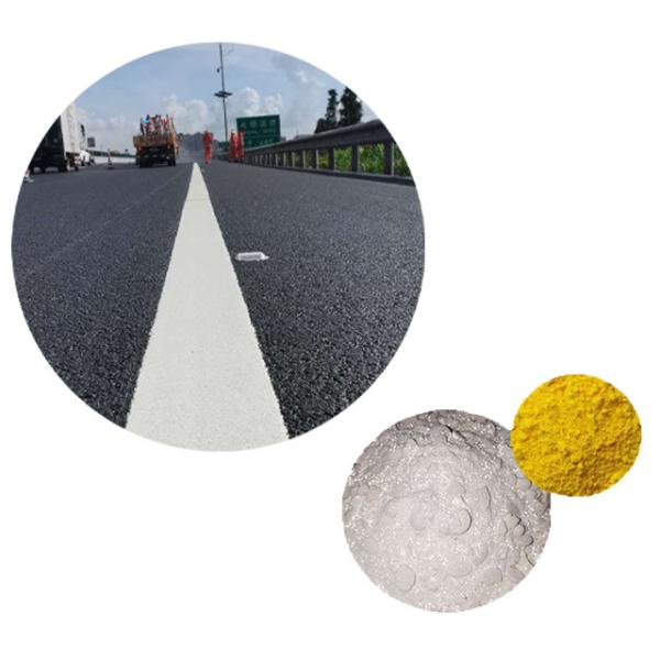 Sustainable Hot Melt Marking Paint , Reflective Yellow Paint For Road Marking