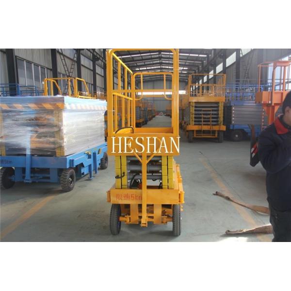 Ascenseur électrique portatif aérien mobile de ciseaux de construction hydraulique de plate-forme d'ascenseur