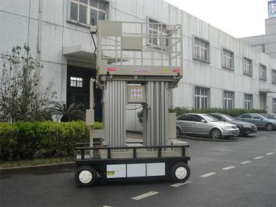 elevador bonde da escada de 6m com carga de 480 quilogramas, plataforma de trabalho aéreo automotora