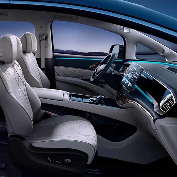 VTT électrique Denza D 9 EV à double moteur 7 places Luxe intérieur confort VTT VÉHIQUE AUTO ELÉCTRIQUE