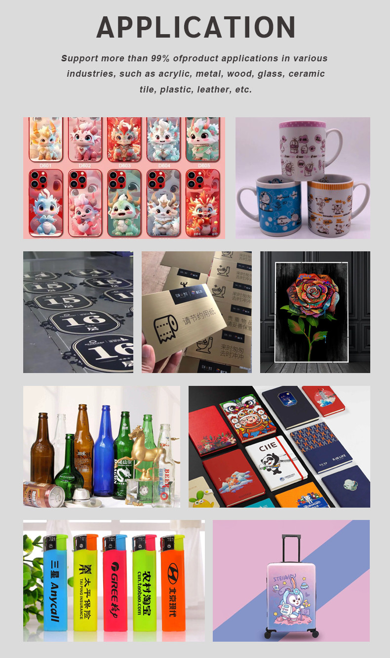 6090 UV Flatbed Printer Multi Material High Precision Instant Output