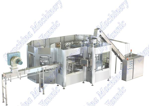 ABB Motor Drives Carbonated Soda Water Filling Machine 50 Filling Heads