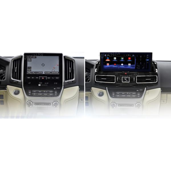 Радио экрана касания 128G андроида 10 на крейсер 200 LC200 2016-2020 земли Тойота