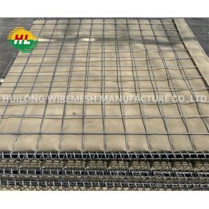 Geotextile Lined Hdpe Hesco Defensive Barriers Galvanized Earth Filled  Protection
