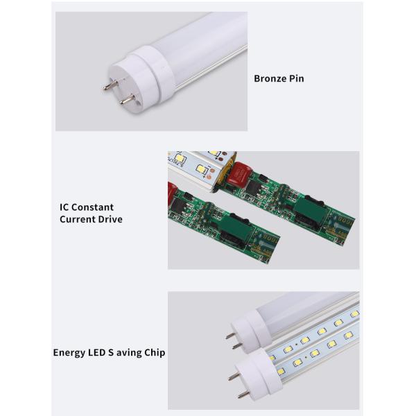 1200mm 4 Foot Led Tube Lights 45 Watt T8 Led Lamp Good Heat Dissipation