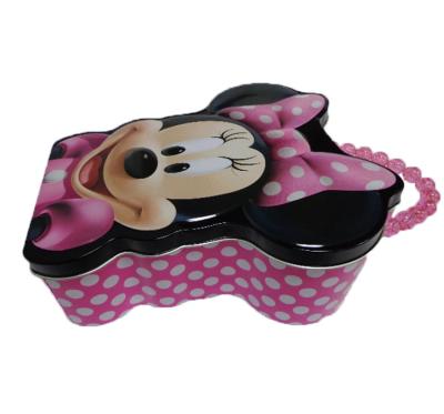 Cartoon Shape Gift Tin Can 203*178*65hmm Personalized Design Accepted