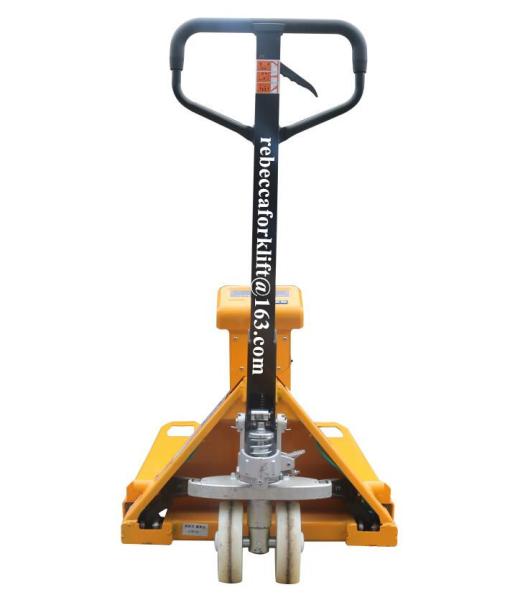 Manual Type Industrial Pallet Truck 3000kg Ergonomic Design Durable