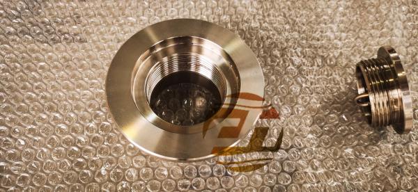 316L Stainless Steel Sounding Pipe Head For Marine Sewage Treatment Tank , Sewage Treatment Tank Model:A50 CB/T778-99