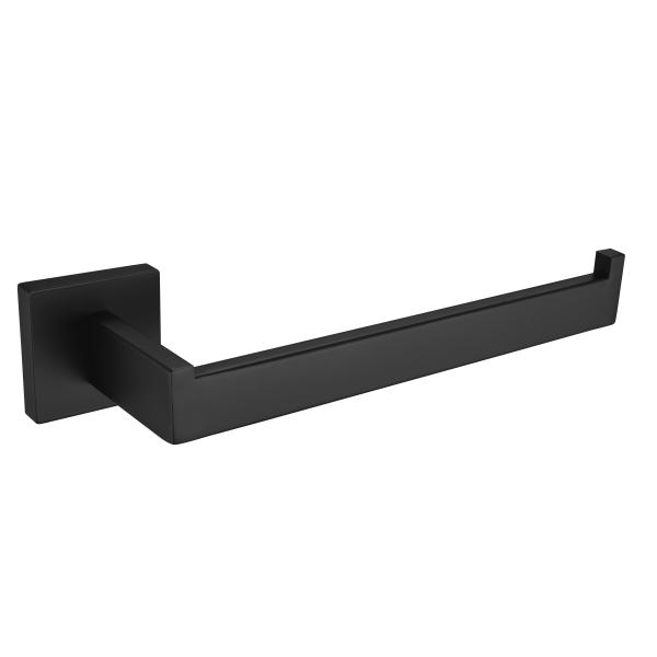 Hand Towel Ring83105-Black color&Brush color&Square& Stainless steel 304