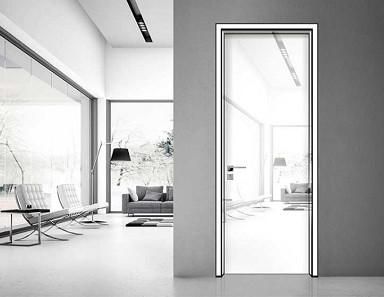 Aluminum Frame glossy black front door,black lacquer door for bedroom