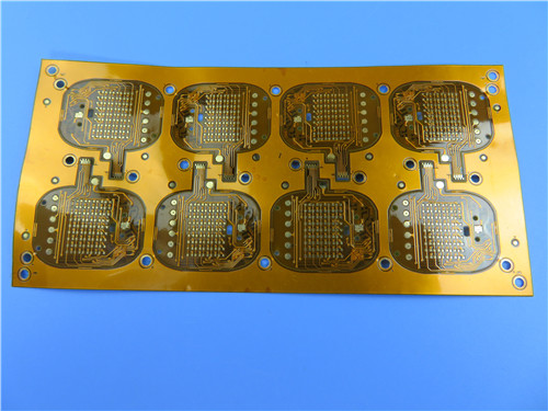 Double Layer Flexible PCB Board Built On Polyimide with 0.15mm thick for Tracking Device