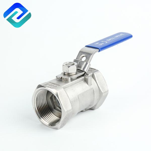 Stainless Steel 1PC Ball Valve Ss316 EN 12266 Water Oil Gas Wcb 180c En 12266