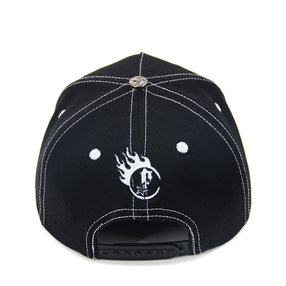 Flat Brim Baseball Caps Distressed Vintage Custom Embroidery Logo Cotton Twill Adjustable 5 Panel