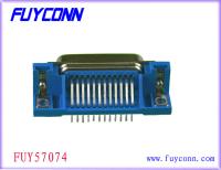 O conector R/A do PWB de 50 Pin Centronic Female com L suporte certificou o UL