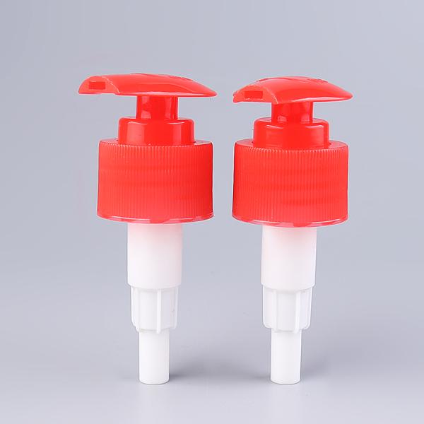 Varios colores diseño de moda de plástico tornillo hacia arriba y hacia abajo bloqueo de la loción bomba