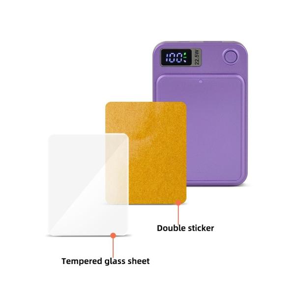 Blank Sublimation Wireless Magnetic Power Bank 5000mAh Portable Fast Charger For Iphone Custom Portable Chargers