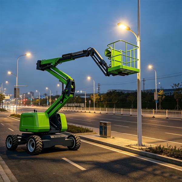 Telandor Diesel Boom Lift Commercial Forestry And Wildfire Defense Vehicle