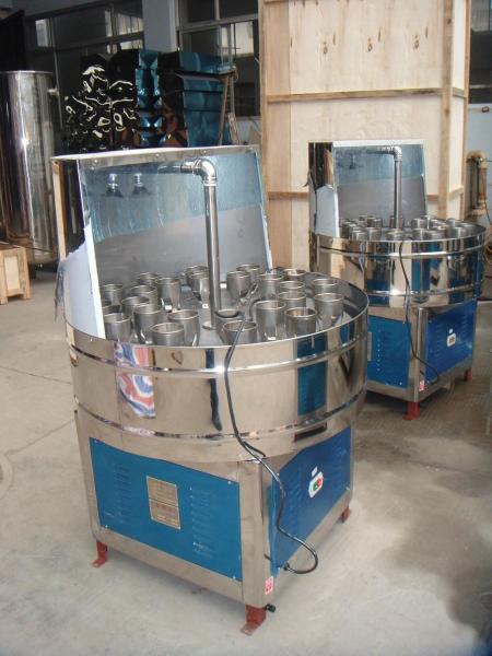 Glass Packaging Material Semi Automatic 1000B/H PET Water Bottle Cleaning Machine