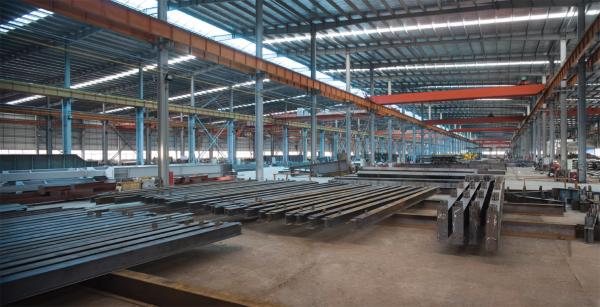 Partie métallique structurelle industrielle se contractant, systèmes de encadrement d'acier préfabriqué