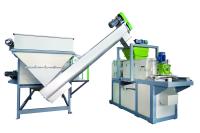 Sécheuse automatique de pressage de plastique 1400 kg/hr Extrudeuse de recyclage de plastique 280 kW