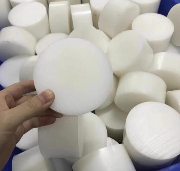 Diameter 5-300mm X Length 1000mm Nylon Plastic Rod With Moulding Shrinkage 2.5%-2.8%