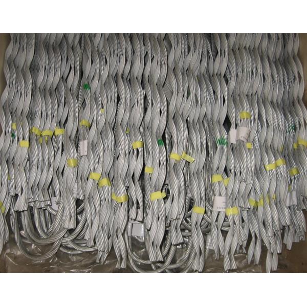 Short Span ADSS Fiber Cable Guy Grip Dead End Clamp