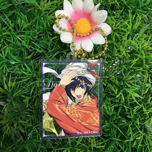 Laser Cut Acrylic Custom Keychains Cartoon Character Printed