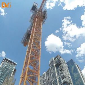 Used City Lifting Tower Cranes 6 Tons XCMG 6012 Flat Head Tower Crane For