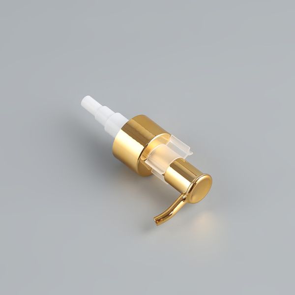 20/410 24/410 28/410 Refillable Golden Plastic Detergent Pump Makeup Remover Oil Pump