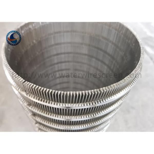 Johnson 0.5mm Slot Vee Wire Screen Drum Stainless Steel 316l