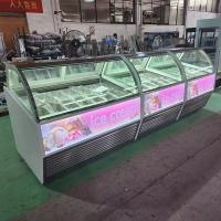 -22 graus Ultra Baixa Temperatura Equipamento de Sorvete Sorvete Freezer Vitrine
