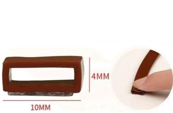 Customizable Waterproof Rubber Seal Strip PVC EPDM NBR For Automobile Industrial Use