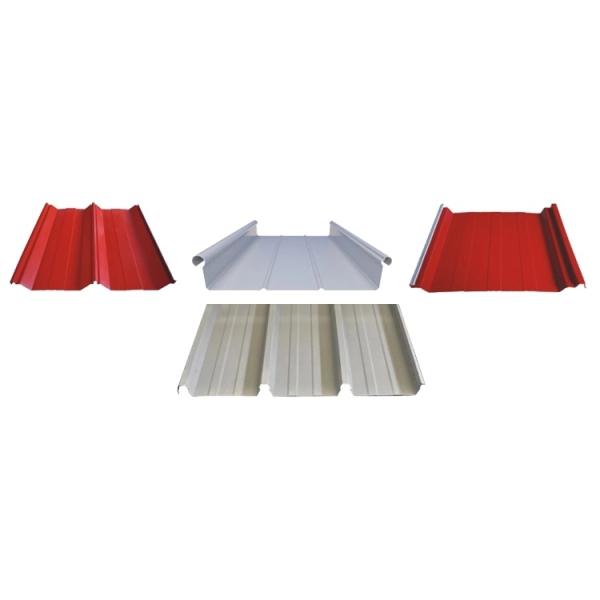                  Standing Seam Metal Roof Panel Steel Sheet Roll Forming Machine             