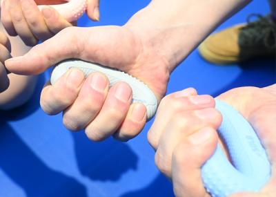 Finger Strengthener: Silicone Grip Ring - Strengthen fingers, forearms with this durable tool.