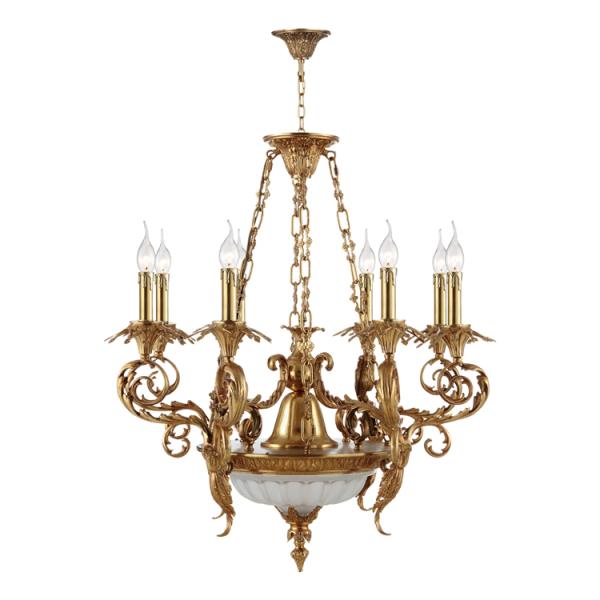 Antique solid brass chandelier Lighting Fixtures Indoor home (WH-PC-17)