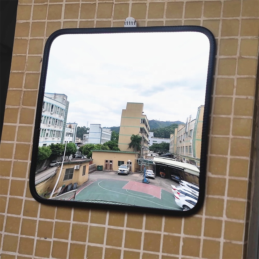 Wide View Silver Acrylic Convex Mirror 30X30CM Acrylic Safety Mirror Water