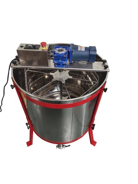 Acier inoxydable Honey Extractor With Special Design l'électrique de 6 cadres