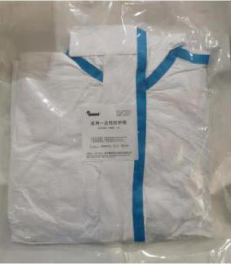 Full Body White Disposable Overalls , Surgical Disposable Protective Coveralls