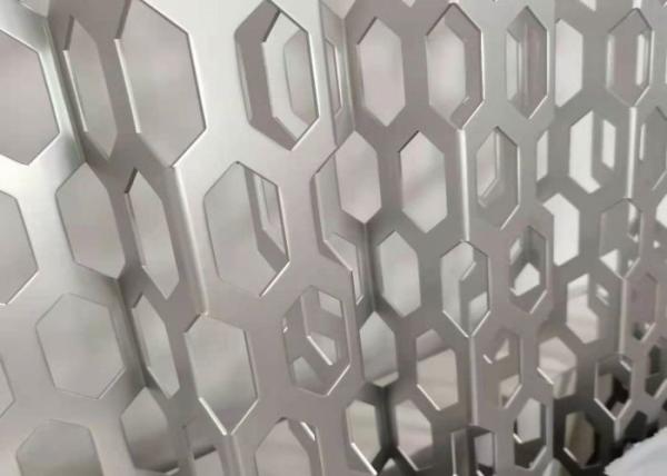Rolled 3104 3105 Aluminium Perforated Plate Metal For Air Conditioning