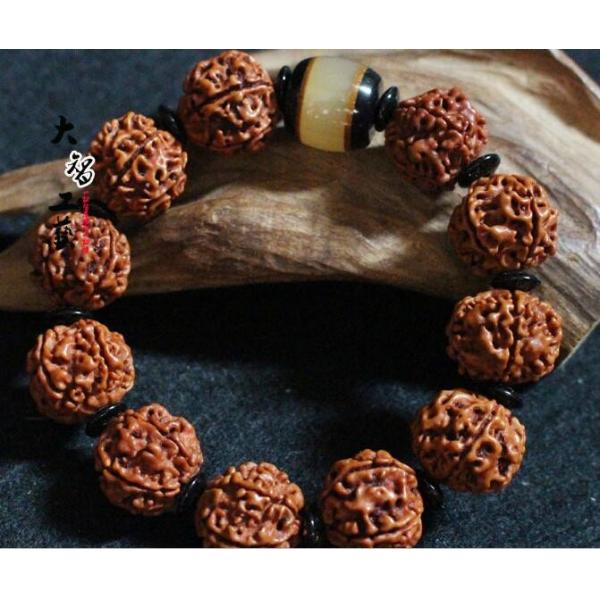 Natural five-ring vajra Bodhi beads bracelet bracelet Nepalese vajra-Bodhi beads bracelet wholesale