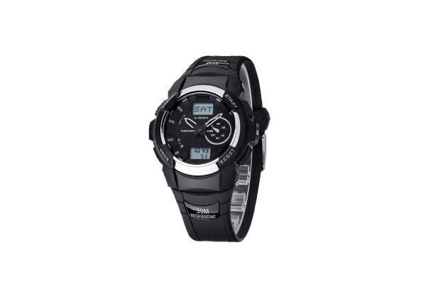 Stainless Steel Childrens Waterproof Watches , Plastic Case Digital Wrist Watch For Kids